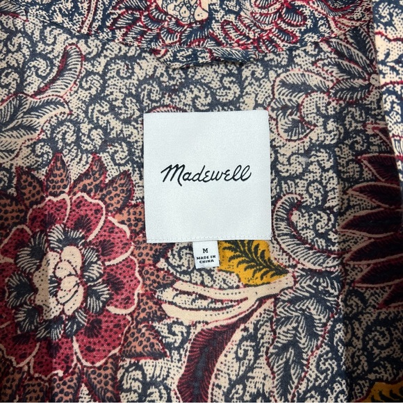 Madewell Bali Blooms Robe Jacket - Picture 11 of 16